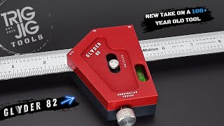 New take on a 100+ year old tool. Introducing the GLYDER 82 Combination Square from TrigJig by TrigJig 6,752 views 8 months ago 4 minutes, 26 seconds