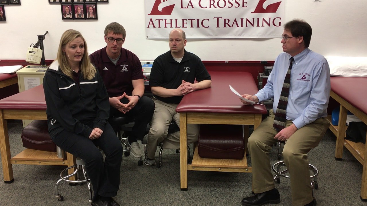 UWLa Crosse Celebrates National Athletic Training Month YouTube