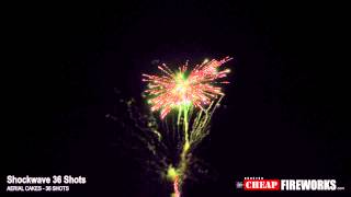 Shockwave 36 Shots Fireworks Multishot Cake