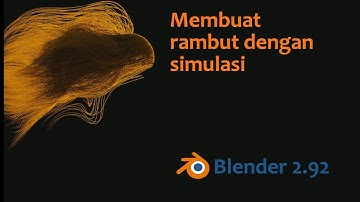 Cara Membuat Rambut Bergerak Dengan Simulasi Blender 2.9