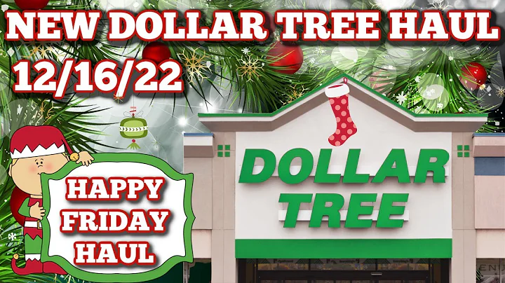 NEW DOLLAR TREE HAUL  12/16/22.