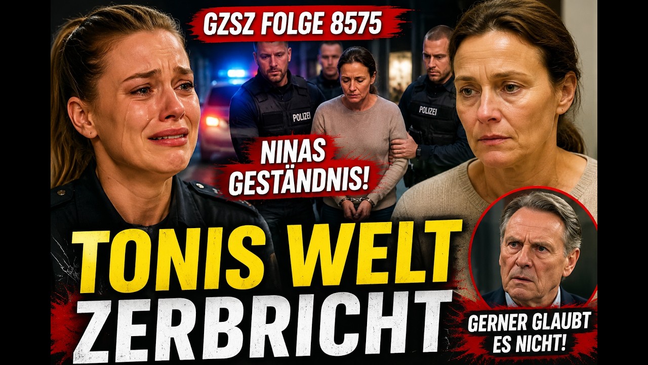 GZSZ Vorschau 8575: Tonis Welt zerbricht nach Ninas Geständnis - Gerner glaubt die Wahrheit nicht