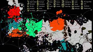 WarLight game: 4 ffa -- ice and fire -- 2 auto picks