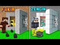 FAKİR KASA VS ZENGİN KASA! 😱 - Minecraft