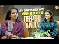 In a conversation with wehub ceo deepthi ravula  mahathalli  tamada media