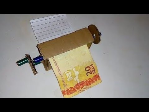 Vídeo: Como Fazer Máquinas De Papel