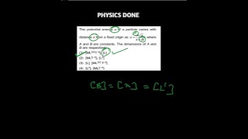 DIMENSIONAL ANALYSIS | UNIT AND DIMENSIONS | ERROR ANALYSIS | CHAPTER 3 #neet #jee  @PHYSICSDONE