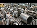How Steel Pipe Are Made (Full Factory Process)