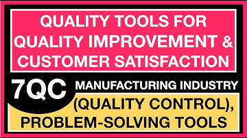 #28 #T 7 QC problem-solving tools For Quality Improvement & Customer Satisfaction.
