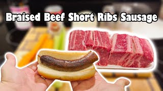 Braised Beef Short Ribs Sausage