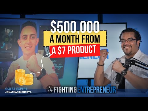 He Makes $500,000 A Month From A $7 Product! | Jonathan Montoya