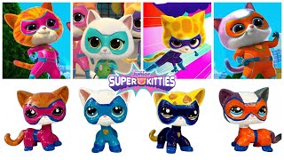 SuperKitties TOYS! Disney Jr - DIY SuperKitties with Littlest Pet Shop!