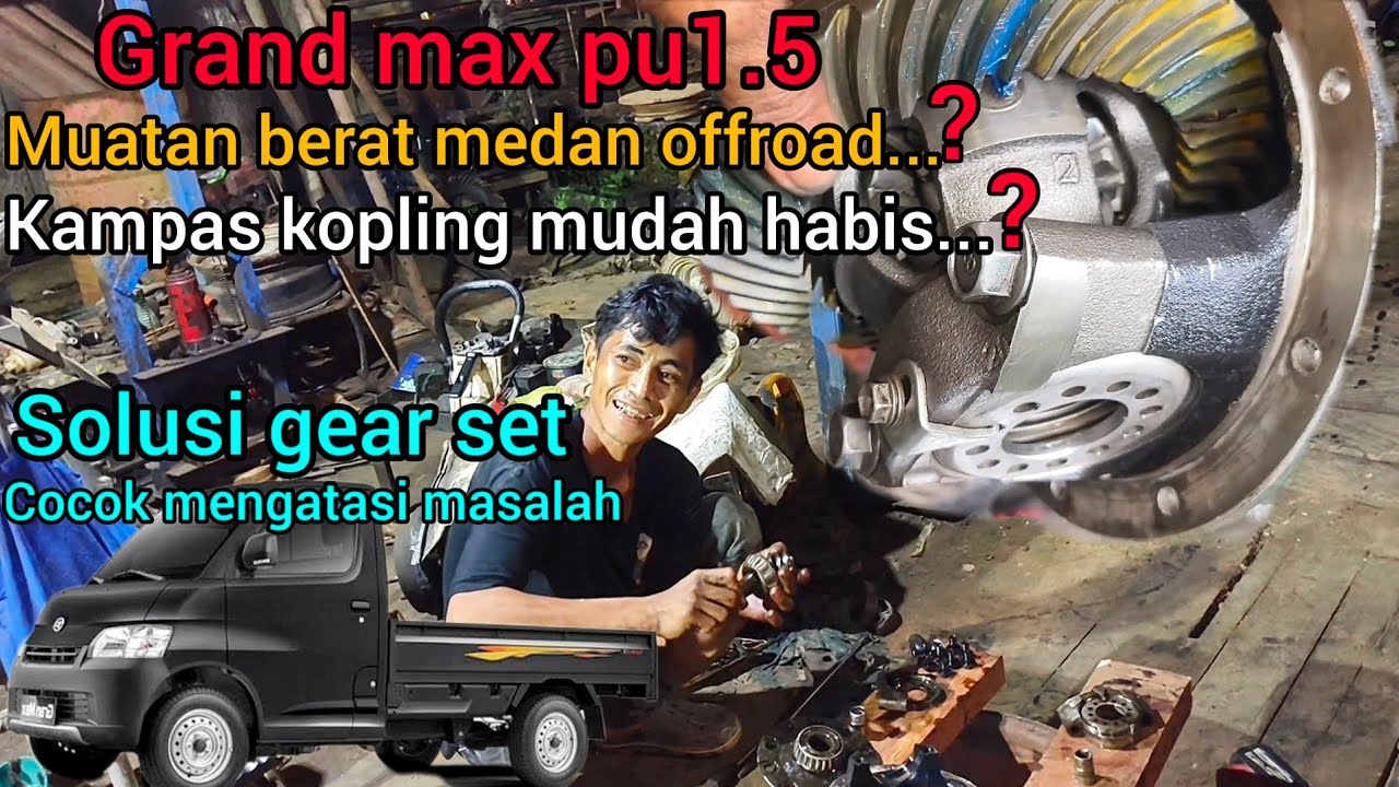 Cara merakit gardan grand max💯 #daihatsu #grandmaxpu #differential
