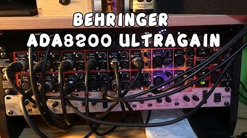 Behringer ADA8200 Ultragain Review