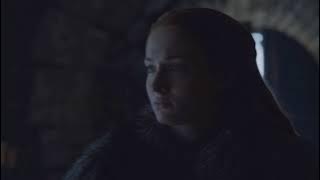 S7E6 GOT Sansa finds out that Arya is a faceless man