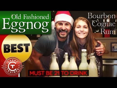 The Best Old Fashioned Eggnog