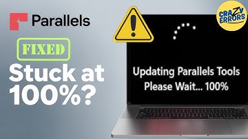 Updating Parallels Tools Stuck at 100%? Here