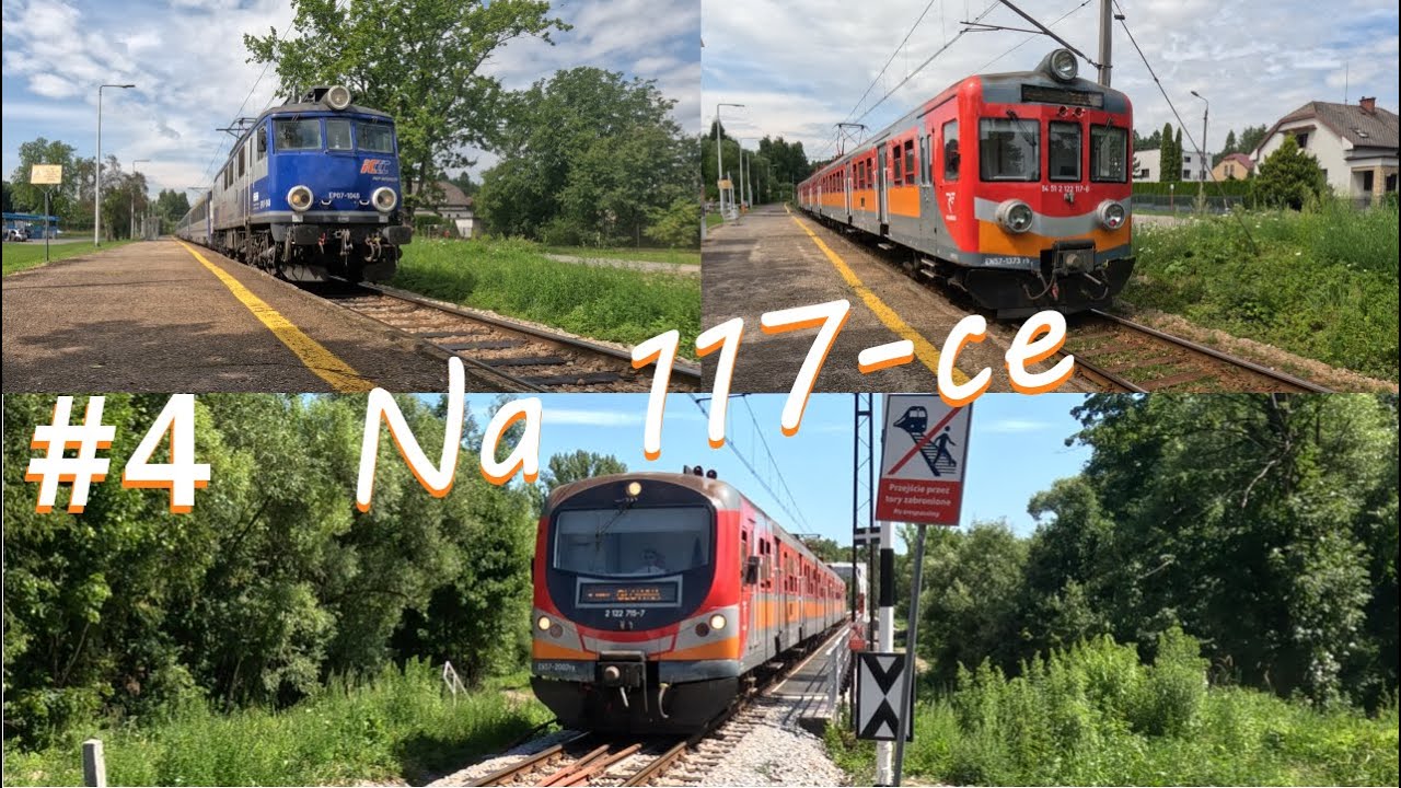 Głównie Podlesie 🚉, InterCity w ulewie 🌧️ i siódemka rarytas 💚💛 || #4 || Na 117-ce