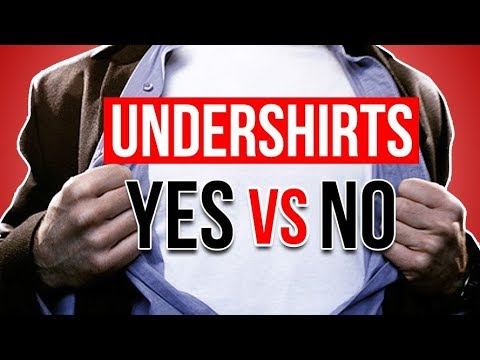 Video: How To Wear Undershirts