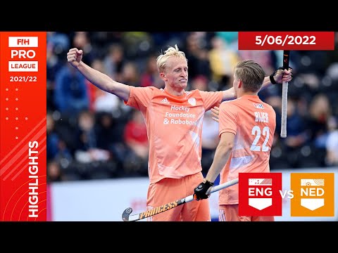 FIH Hockey Pro League Season 3: England vs Netherlands (Game 2) - highlights