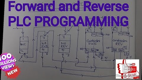 Motor Forward Reverse in Delta PLC, plc programming forward and reverse direction in wpl software