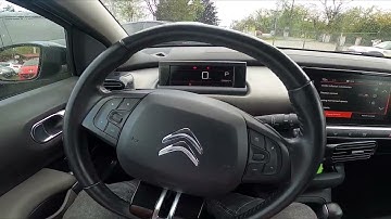 How to Check Service Info in Citroen C4 Cactus ( 2014 – 2021 ) | Find Maintenance Info