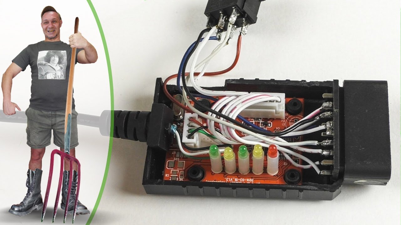 ELM327 переделка - доработка под две CAN шины - YouTube