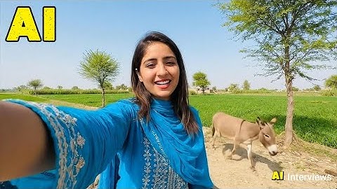 AI Interview in Bazar — Google Veo 3 Made Vlog Day 4