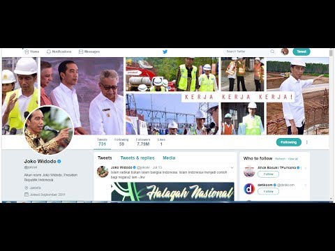 Twitter Presiden Jokowi diblokir : Perpu Ormas dan Telegram Effect
