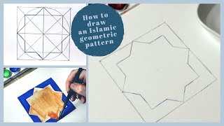 How to draw a simple Islamic geometric pattern