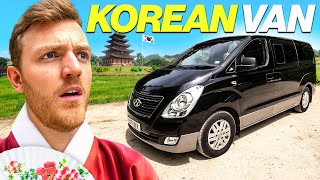 Camping in Korean Micro Camper (Hyundai i800 INSANE Conversion)