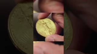 Rare Double Eagle Gold Coin Worth Over $200,000 #shorts #pawnstars Saint GaudensÔ É Å2017Ô É Å Gold Pf70Ô É Ånational Park Double Eagle Indian