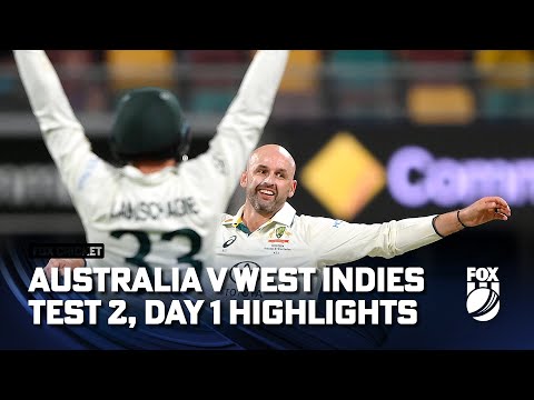 Australia v West Indies - Second Test, Day 1 Highlights I 25/01/24 I Fox Cricket