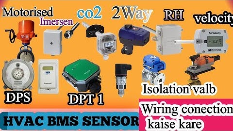 hvac control system bms all sensor ahu  building management system  explain @electricalhelper