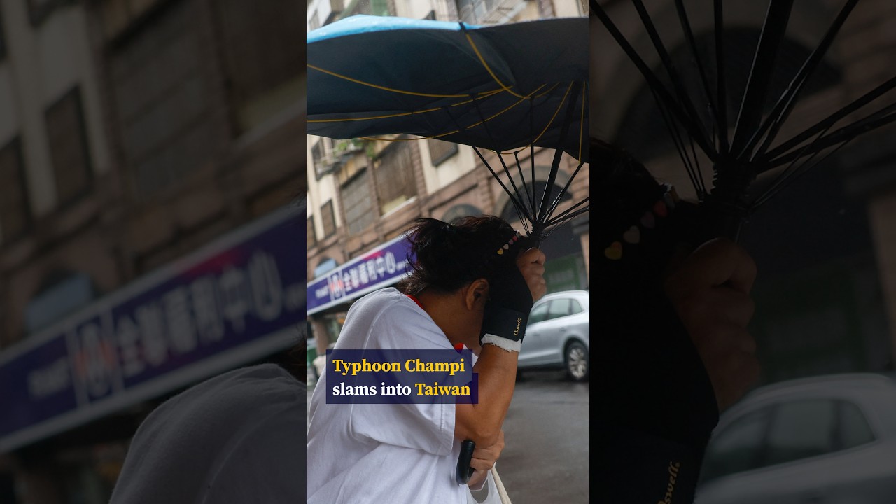 One dead, more than 600 injured by Typhoon Champi in Taiwan