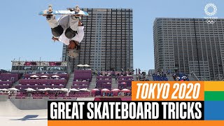 Incredible 🛹 skateboard tricks at #Tokyo2020 screenshot 3