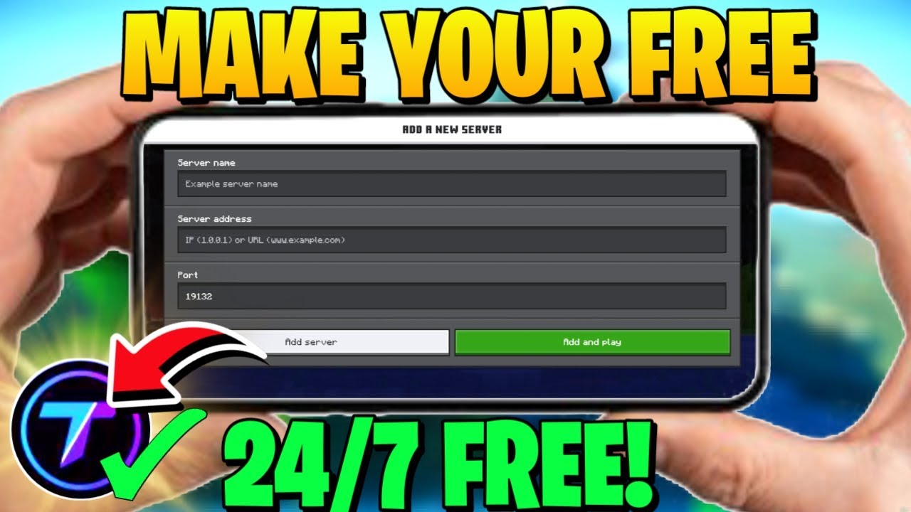 How to Make FREE 24/7 Server In Minecraft Pocket/Bedrock Edition🥶 | Best Minecraft Server Hosting✅