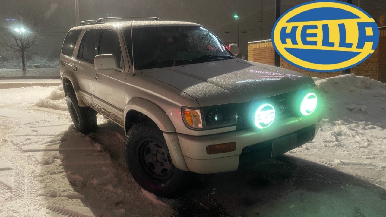 Retro Hellas' HID install on 3rd Gen 4Runner! YouTube