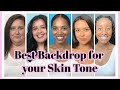 Best backdrop for self-tape Auditions on an IphoneX | Different Skintones