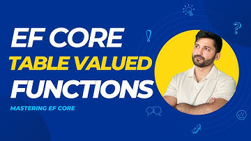 Entity Framework Core with Table-Valued Functions in C#