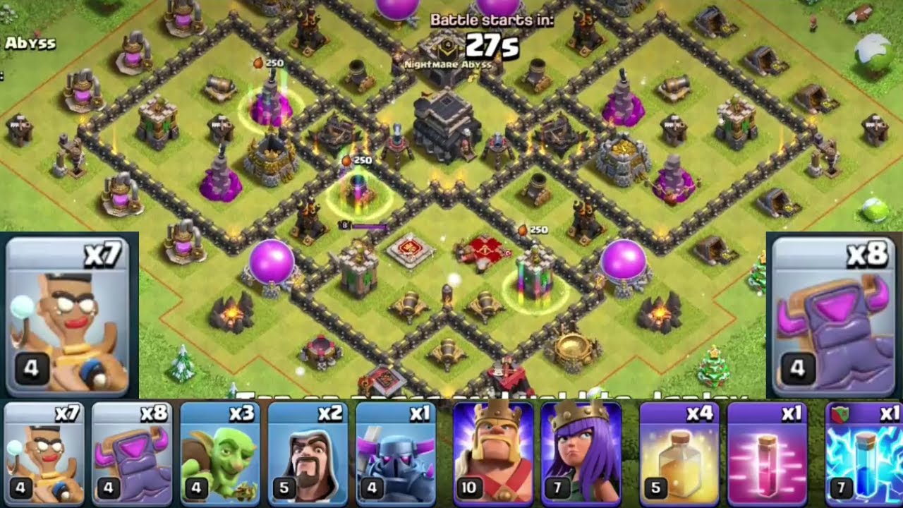 🎮 Ram Rider + Cookie Combo | COC | Best Attack | Clash of Clans #coc ...