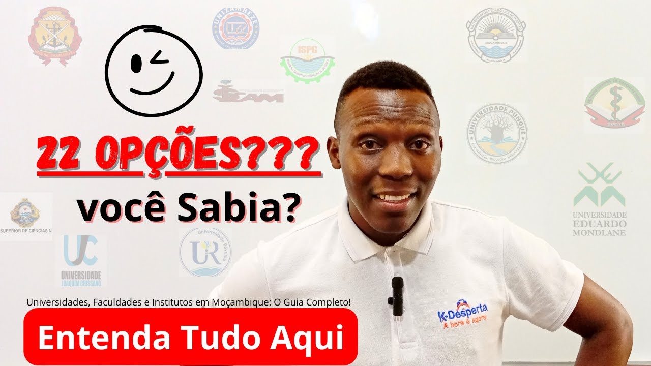 Conheça as 22 Instituições de Ensino Superior Público em Moçambique!
