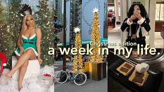 WEEKLY VLOG: New Perfume + Christmas Shopping + Holiday Photoshoot