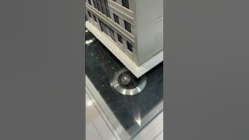 A friction pendulum bearing is a highly effective seismic isolation device for buildings.