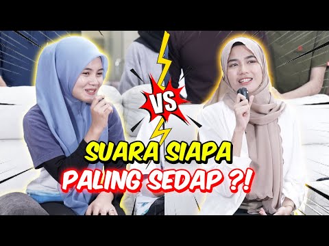 ELYA VS NAWRA SUARA SIAPA SEDAP ?! - SAMBUNG LAGU IKUT ABJAD !