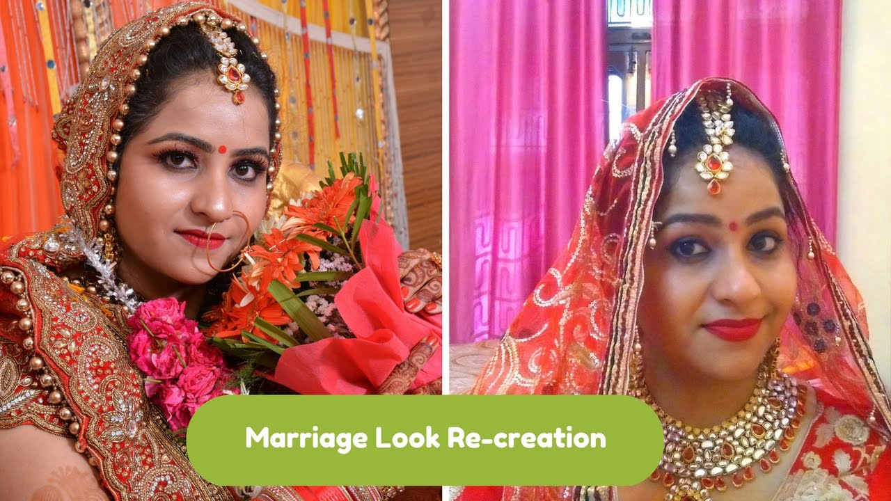 Bridal Makeup Indian Step By Step In Hindi My Marriage Look Hope
