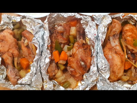 Video: How To Bake Foil Chicken In The Oven