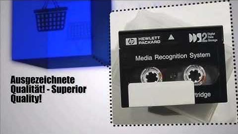 HP DDS2 Data Cartridge Media Recognition System  [229] - m-ware.de