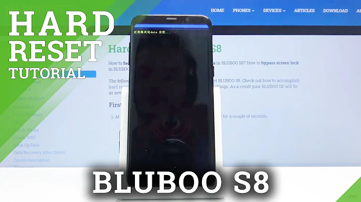 How to Hard Reset BLUBOO S8 – Wipe Data / Remova Password