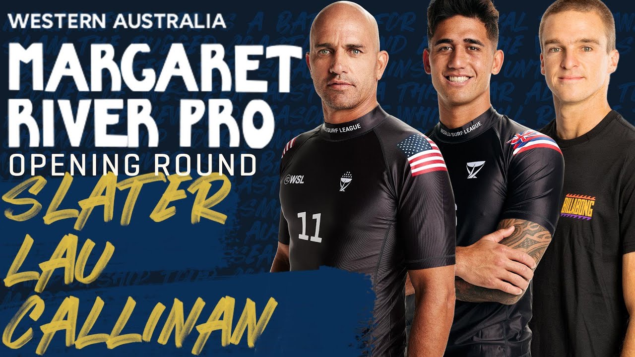 Kelly Slater, Zeke Lau, Ryan Callinan | Margaret River Pro - Opening Round Heat Replay - World Surf League